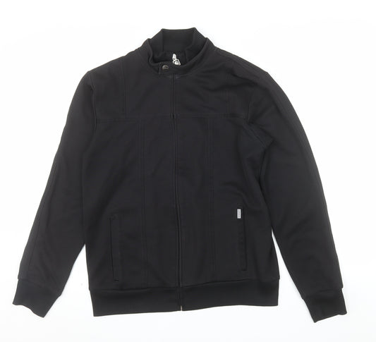 Carhartt Men's Black Bomber Jacket Size M Softshell Zip Workwear