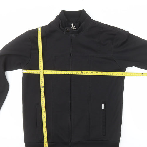 Carhartt Men's Black Bomber Jacket Size M Softshell Zip Workwear
