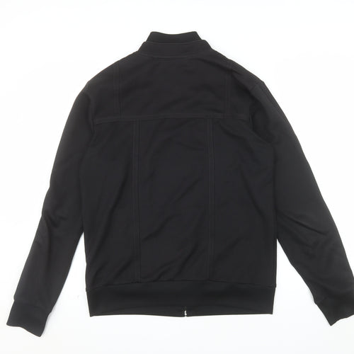 Carhartt Men's Black Bomber Jacket Size M Softshell Zip Workwear