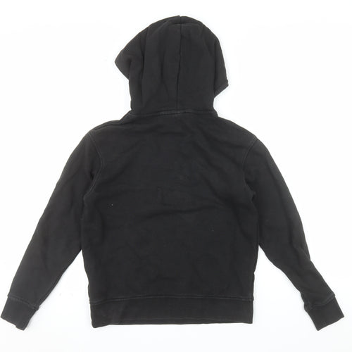 Adidas Womens Black XS Pullover Hoodie 100% Cotton Hooded Sweatshirt