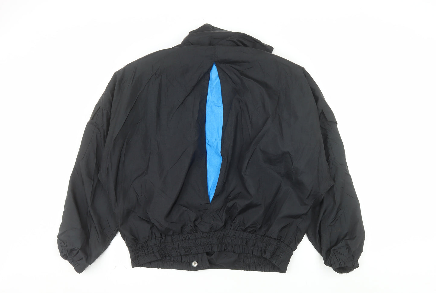 Kaotic by Andy Johns Men's Black M 90s Windbreaker Nylon Jacket