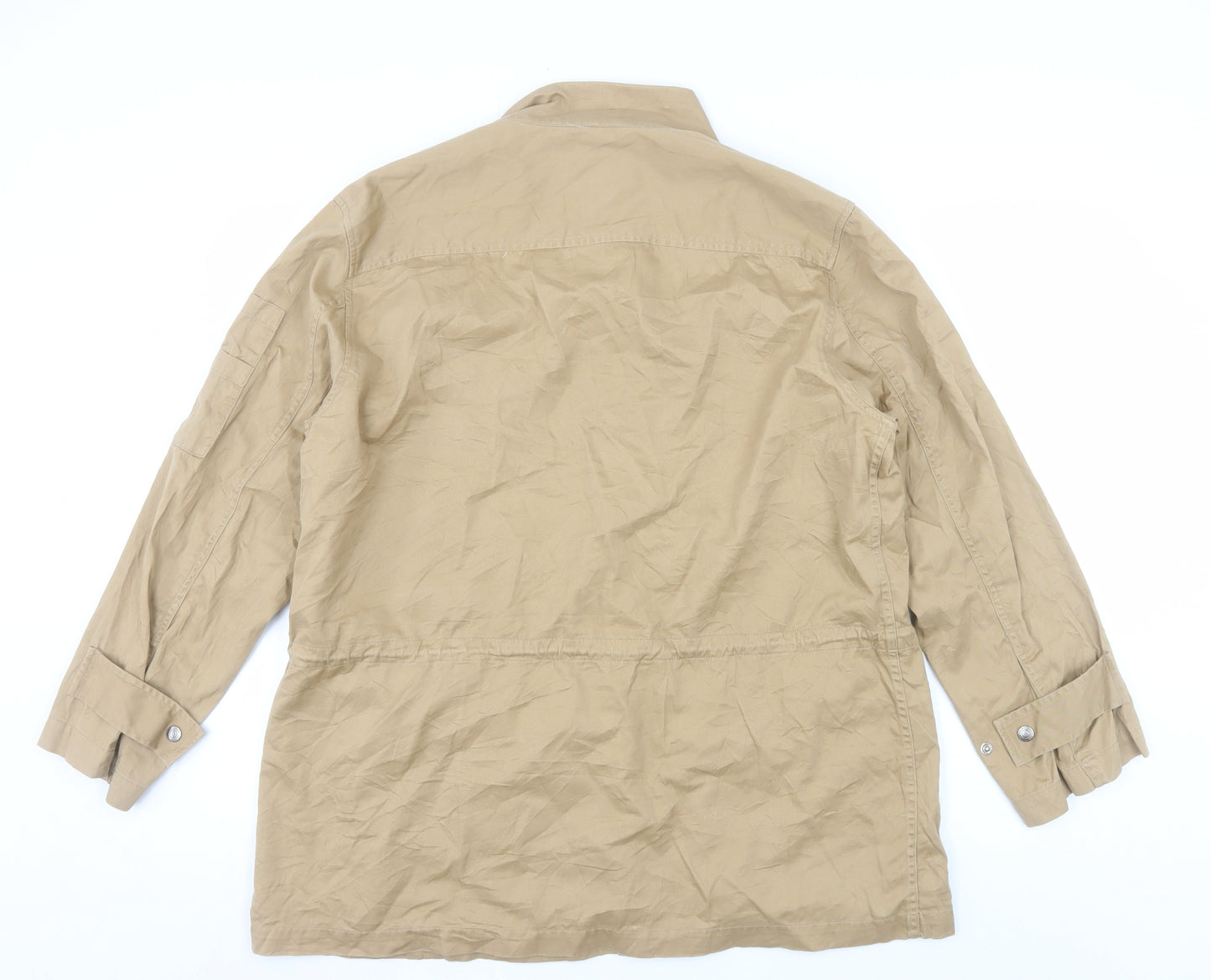 Ralph Lauren Men's Beige Cotton Military Field Jacket M Regular
