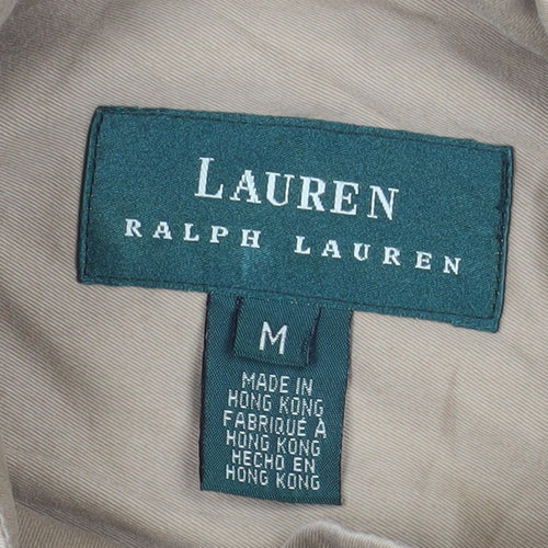 Ralph Lauren Men's Beige Cotton Military Field Jacket M Regular