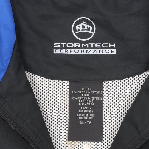 Stormtech Men’s Black XL Softshell Full Zip Jacket Windproof
