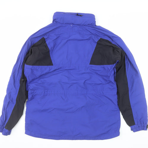 REI Women's Blue Ski Jacket Size M Waterproof Hooded Outdoor Coat