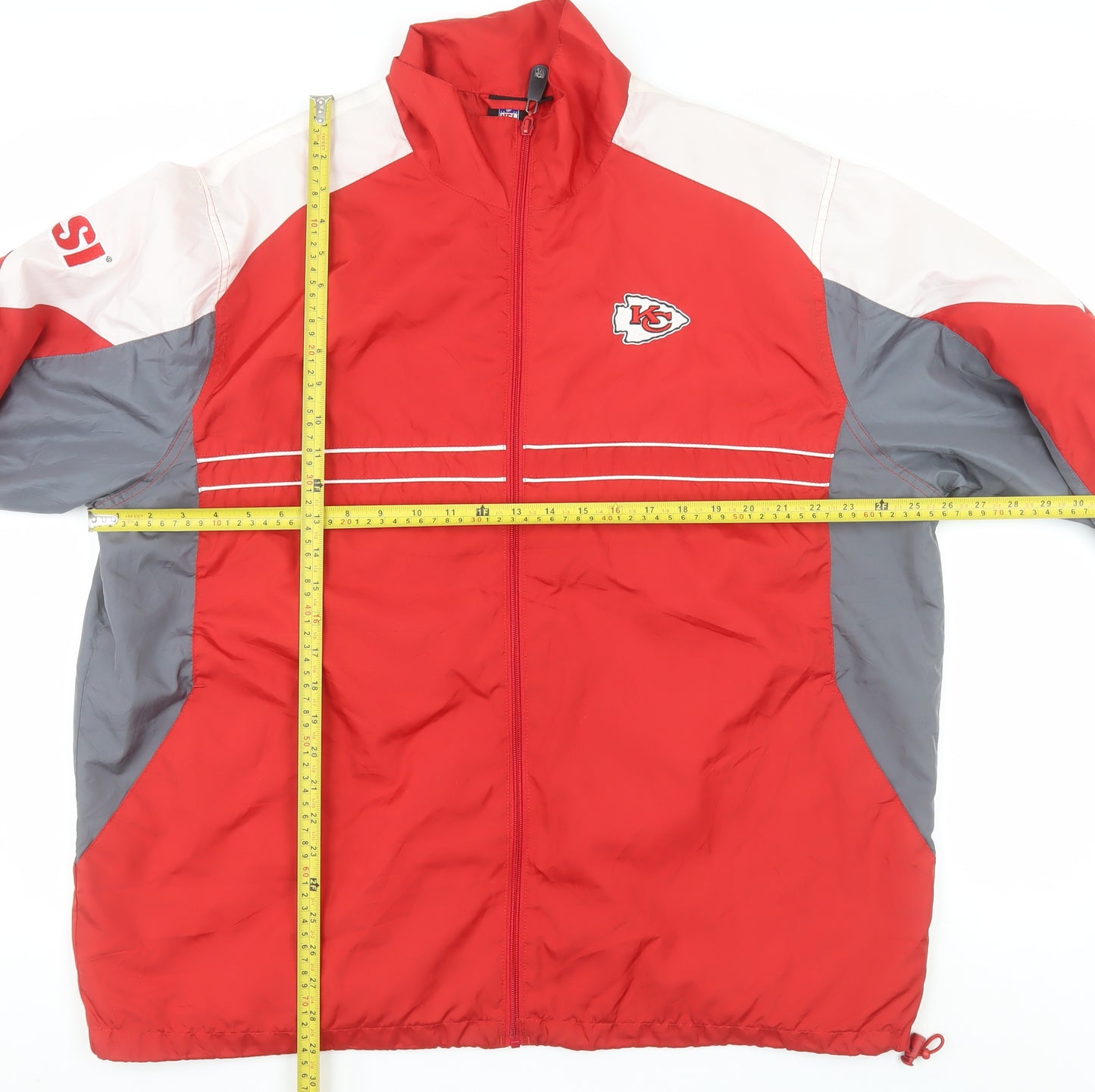 Reebok NFL Team Apparel Men's XL Red Track Jacket