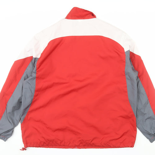 Reebok NFL Team Apparel Men's XL Red Track Jacket