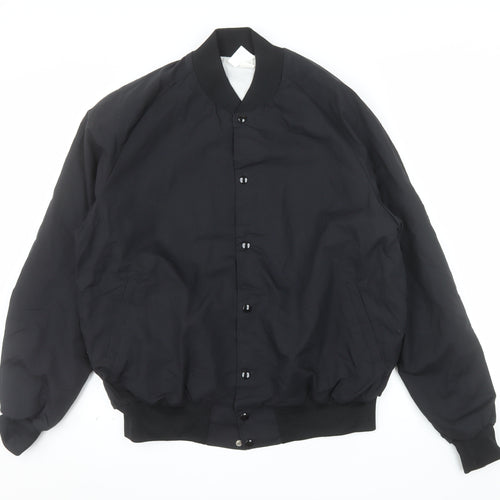 Taylor Jackets Men’s Black XL Varsity Bomber Music Tour Jacket