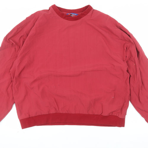 Champion Men's Red XL Pullover Crew Neck Sweatshirt