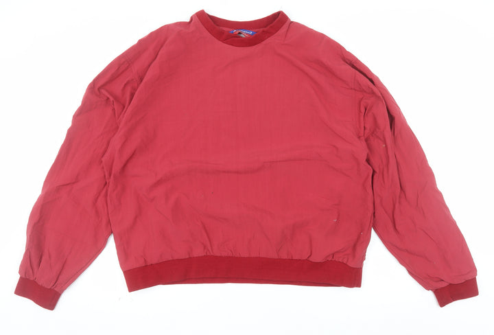 Champion Men's Red XL Pullover Crew Neck Sweatshirt