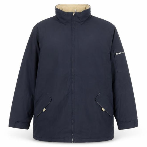 Parents Legend Men's Blue XL Parka Coat Full Zip Lined Water Resistant