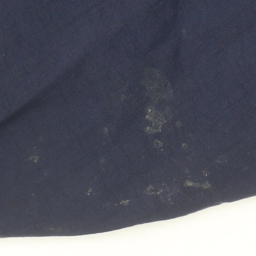 SK Design Men's Blue XL Nylon Bomber Jacket with Lining