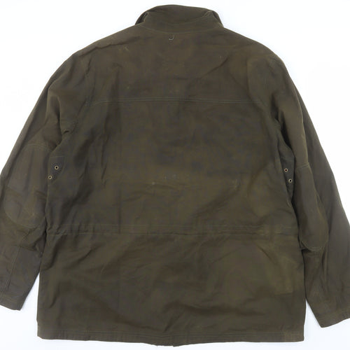 L.L. Bean Men's Brown 2XL Tall Waxed Cotton Outdoor Jacket