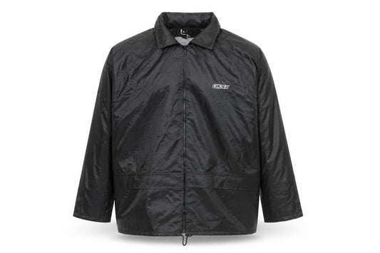GKS Men’s Black Waterproof Full Zip Outdoor Rain Jacket L