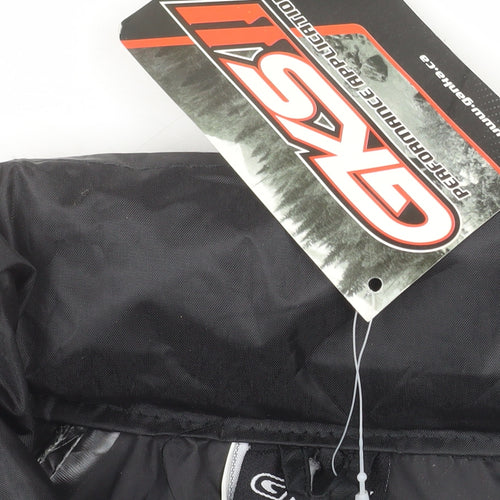 GKS Men’s Black Waterproof Full Zip Outdoor Rain Jacket L
