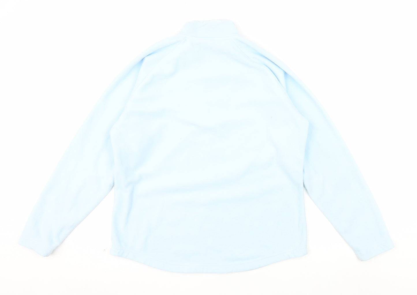 Craghoppers Women Light Blue Half Zip Fleece Sweatshirt UK 14