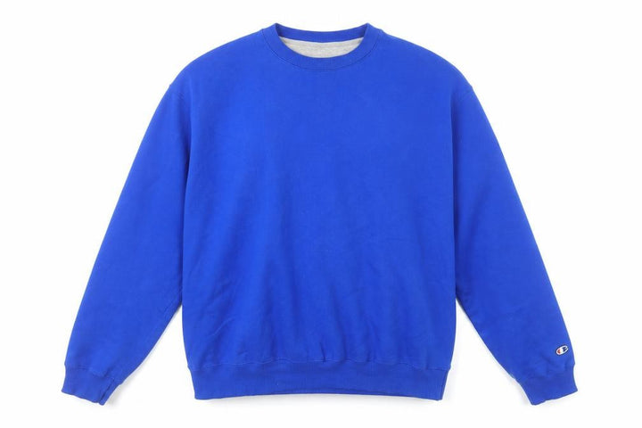 Champion Men’s Blue XL Pullover Sweatshirt Crew Neck Fleece Jumper