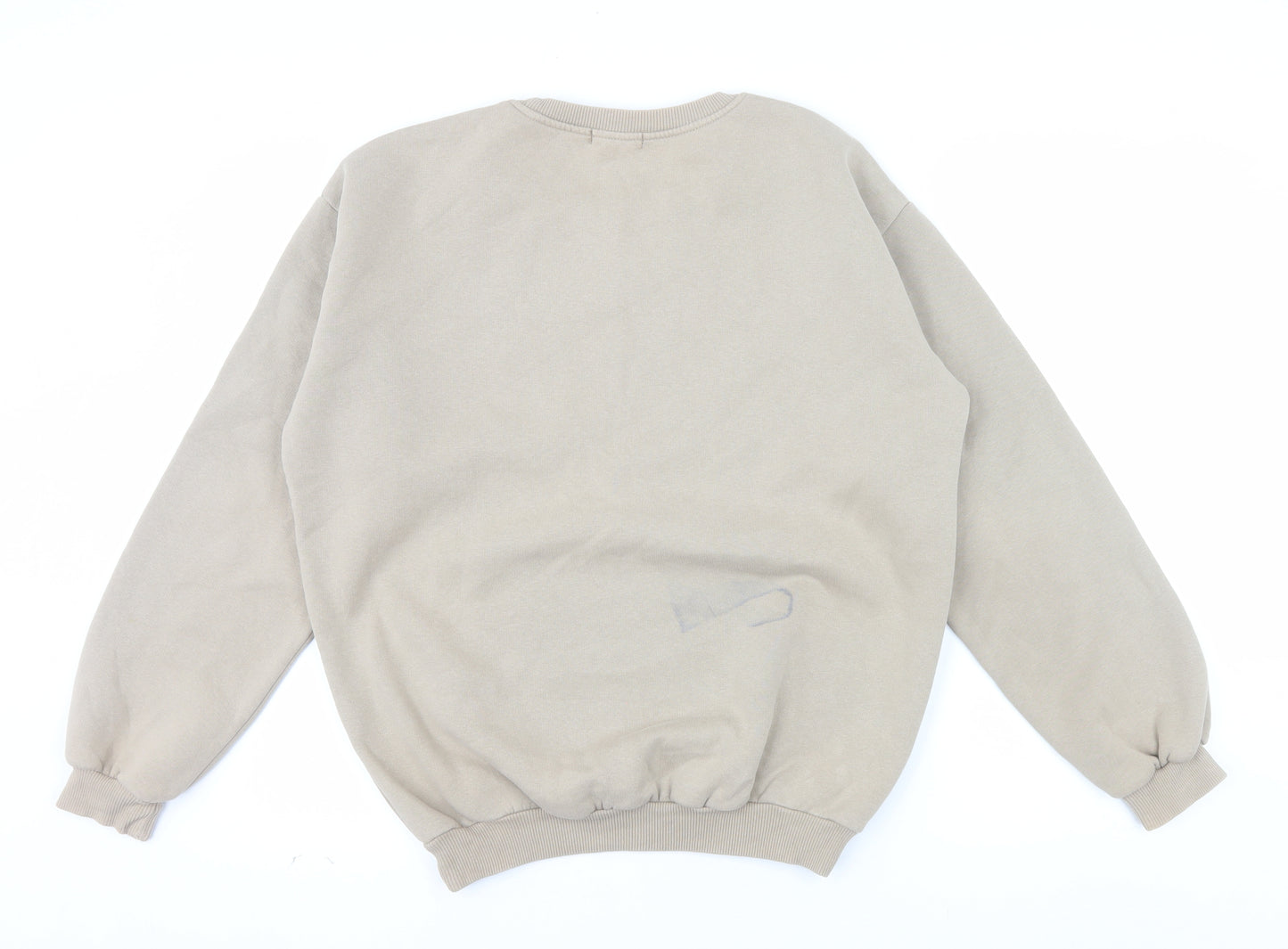 PrettyLittleThing Women Beige Small Pullover Sweatshirt