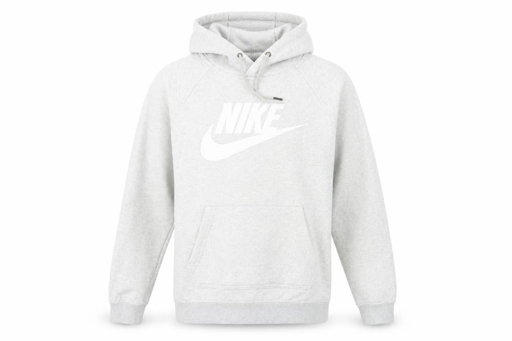 Nike Men's Grey Pullover Hoodie Small Sports Fleece Sweatshirt
