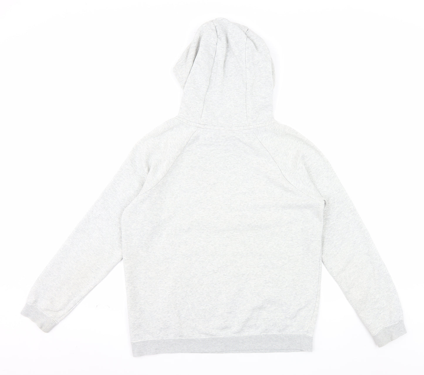 Nike Men's Grey Pullover Hoodie Small Sports Fleece Sweatshirt