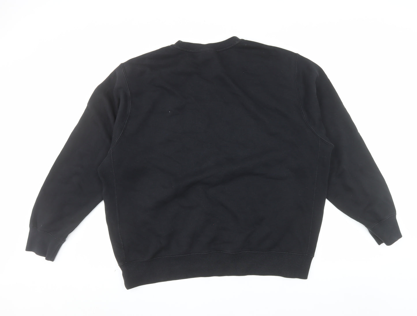 Nike Men's Black XL Pullover Crew Neck Fleece Sweatshirt