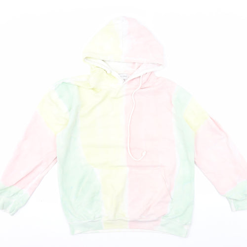 In The Style Women’s Multicoloured Tie-Dye Pullover Hoodie Size 6