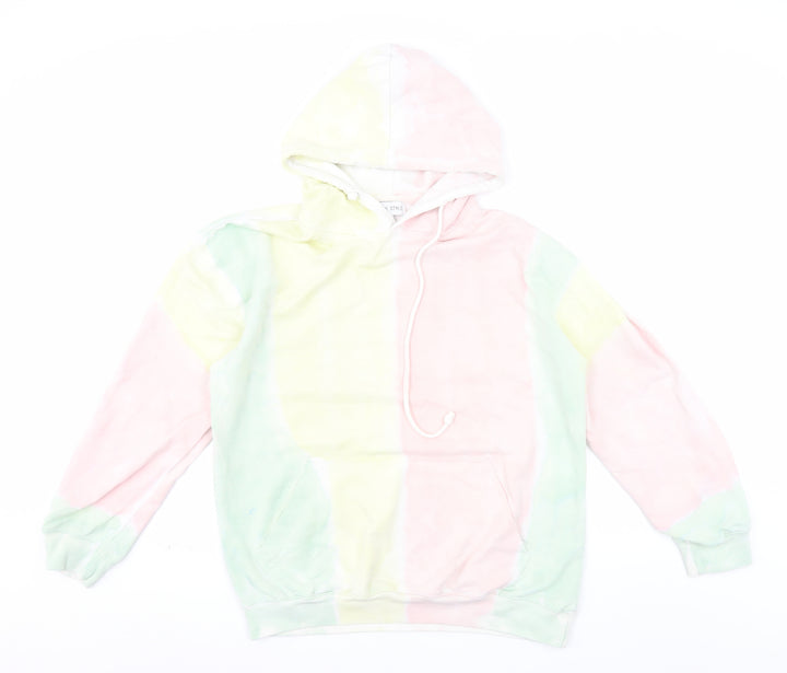 In The Style Women’s Multicoloured Tie-Dye Pullover Hoodie Size 6