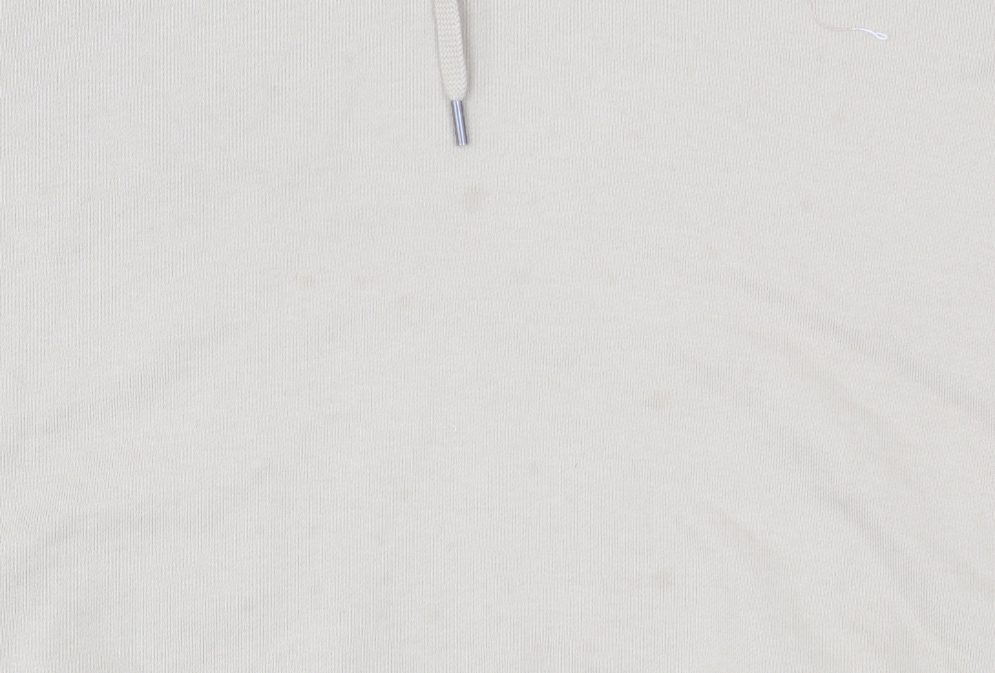 Uniqlo Men’s Beige 2XL Pullover Hoodie Fleece Cotton Blend