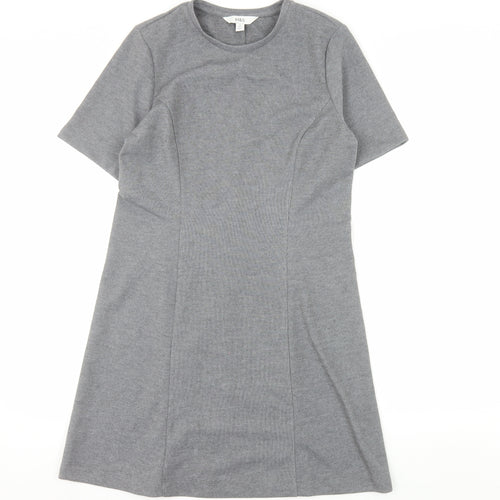 Marks and Spencer Women’s Grey A-Line Jersey Dress Size 12