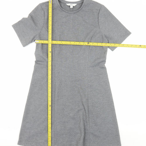Marks and Spencer Women’s Grey A-Line Jersey Dress Size 12