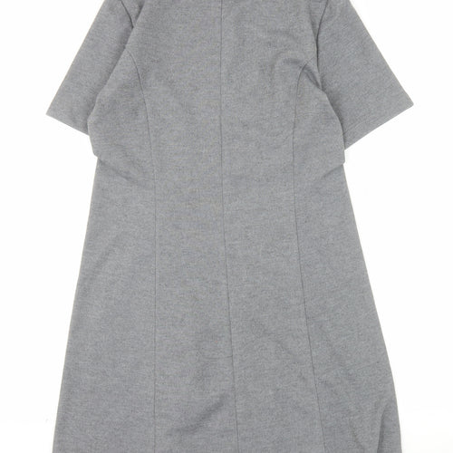 Marks and Spencer Women’s Grey A-Line Jersey Dress Size 12