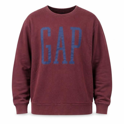 Gap Mens Red XL Pullover Crew Neck Fleece Sweatshirt