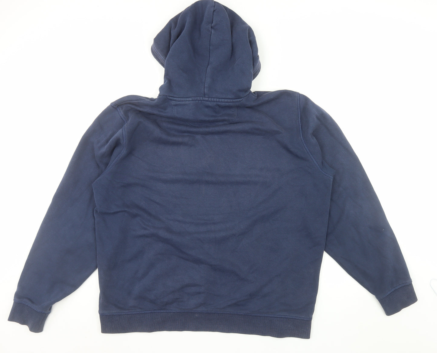 Original Penguin Men's Blue XL Pullover Hoodie Logo Cotton Blend