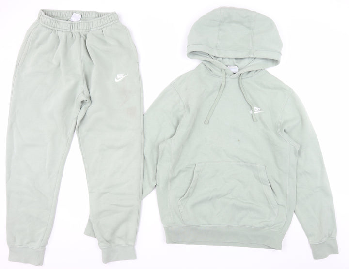 Nike Women’s Green Fleece Hoodie & Jogger Set Size S