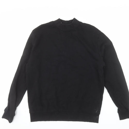 ASOS Men’s Black M Crew Neck Pullover Sweatshirt