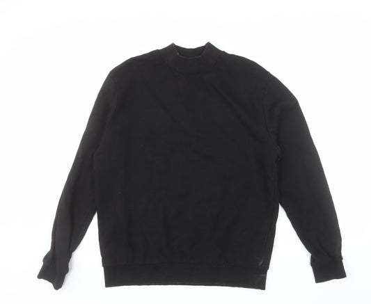ASOS Men’s Black M Crew Neck Pullover Sweatshirt