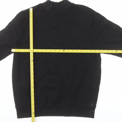 ASOS Men’s Black M Crew Neck Pullover Sweatshirt