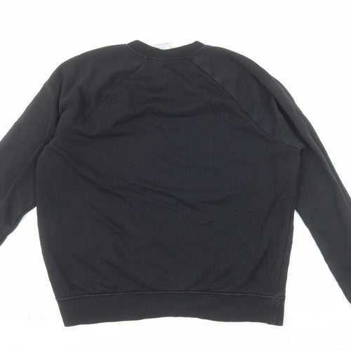 Nike Men's Black Fleece Pullover Sweatshirt M Regular Fit