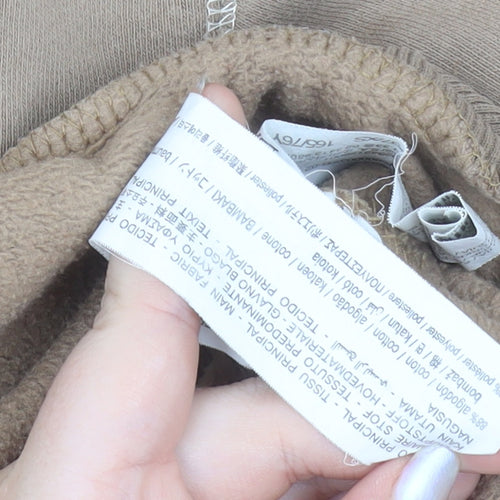Pull&Bear Teen Beige New York 1991 Crew Neck Sweatshirt XS