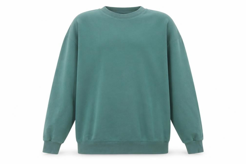 H&M Men's Green XL Pullover Crew Neck Sweatshirt