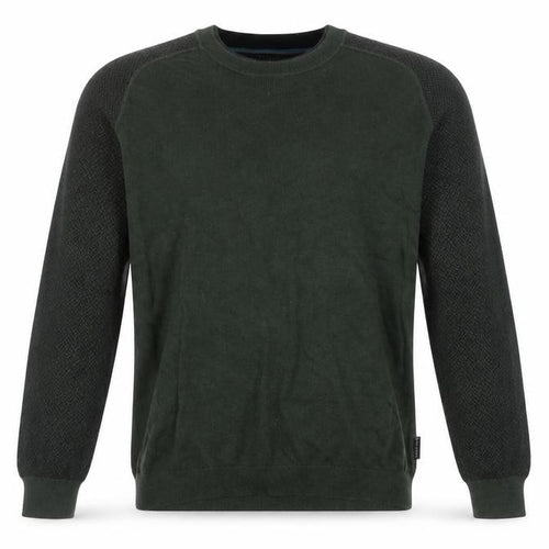 Ted Baker Men's Green Cotton Crew Neck Pullover Jumper Size L