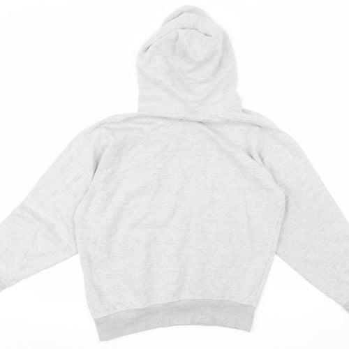 PrettyLittleThing Unisex Grey Chicago Pullover Hoodie Size S