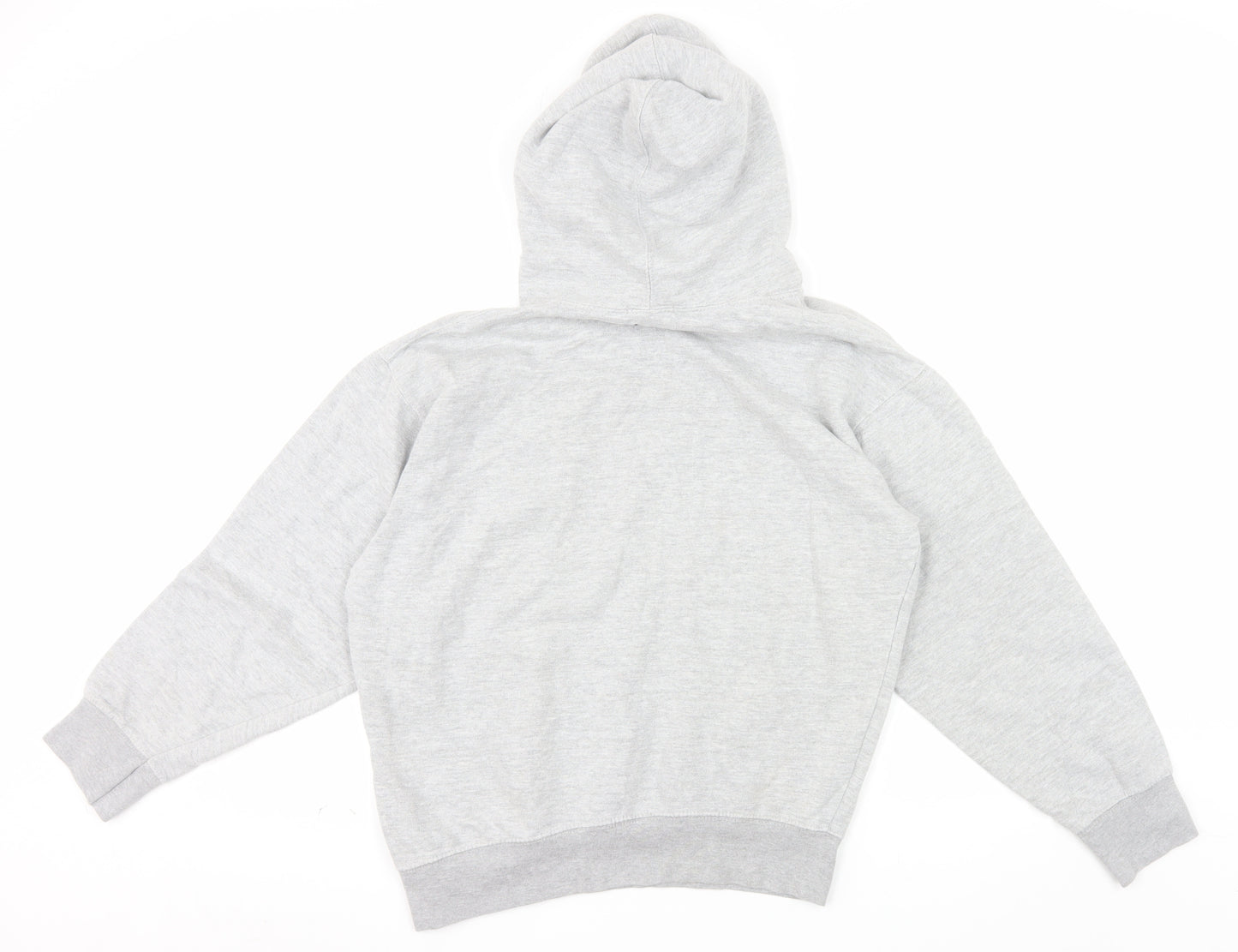 PrettyLittleThing Unisex Grey Chicago Pullover Hoodie Size S