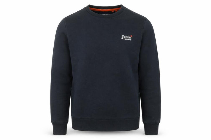Superdry Men's Blue Crew Neck Pullover Sweatshirt Size L