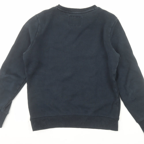 Superdry Men's Blue Crew Neck Pullover Sweatshirt Size L