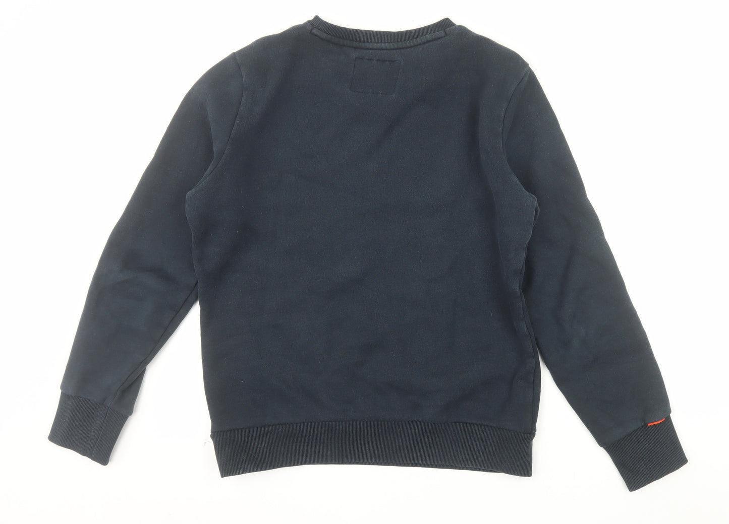 Superdry Men's Blue Crew Neck Pullover Sweatshirt Size L