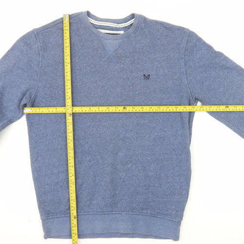 Crew Clothing Co. Men's Blue Small Pullover Sweatshirt