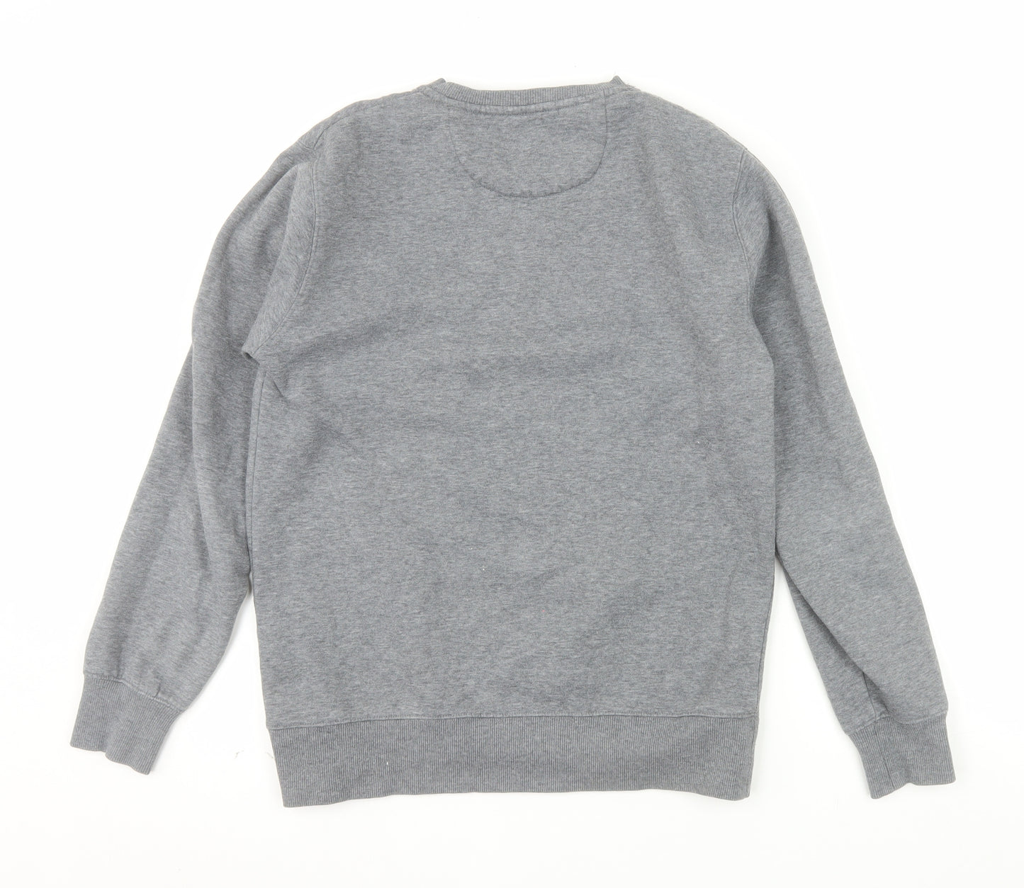 Penfield Mens Grey Small Crew Neck Pullover Sweatshirt