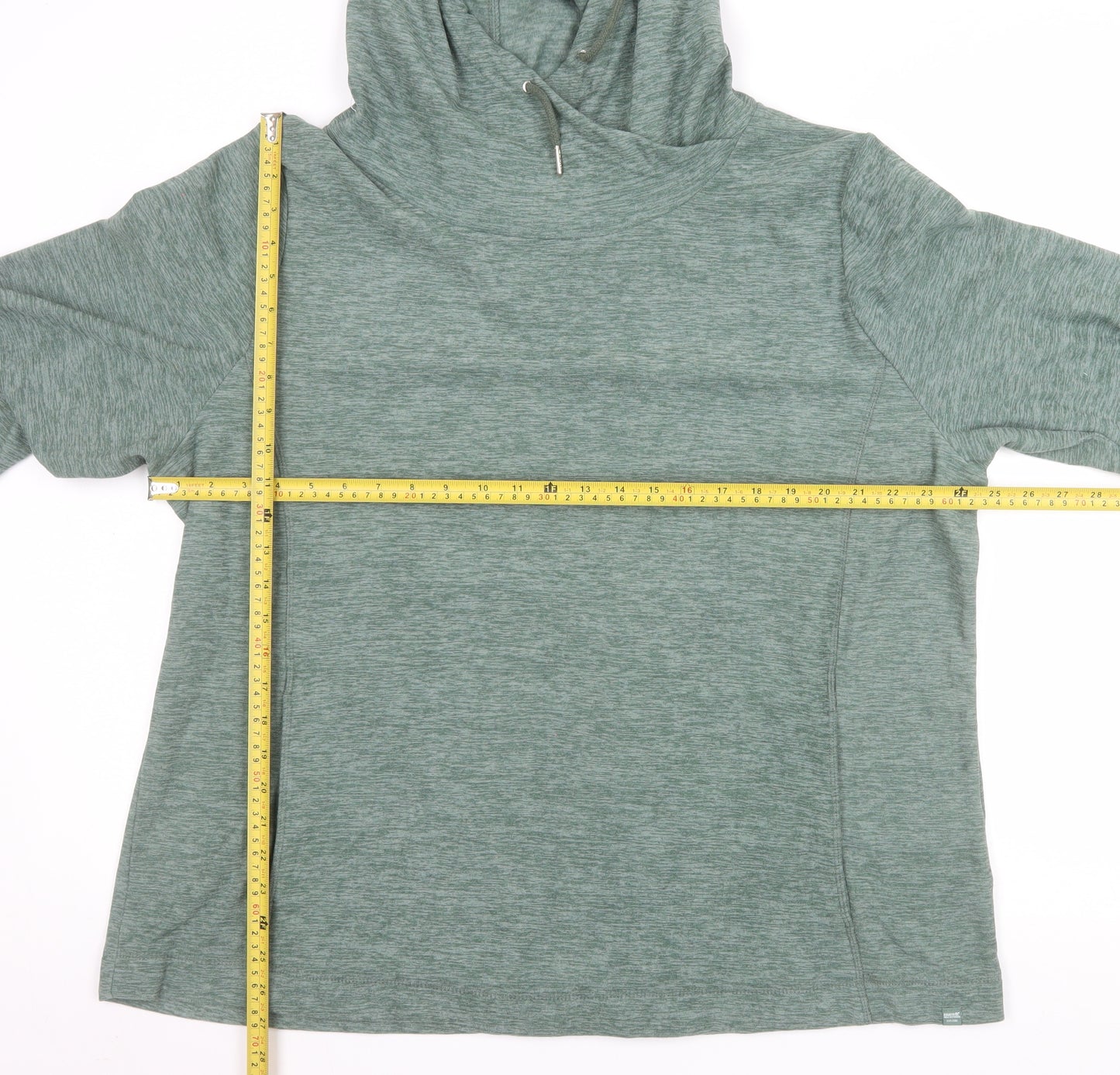 Regatta Great Outdoors Women’s Green Pullover Hoodie Size 22 Polyester