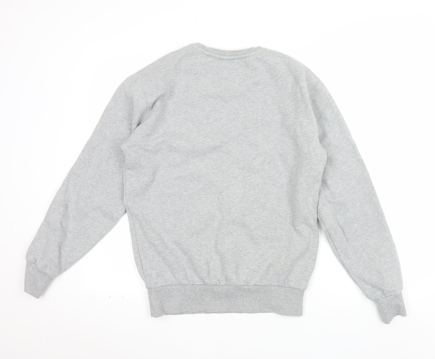 Ellesse Men's Grey Small Pullover Crew Neck Sweatshirt